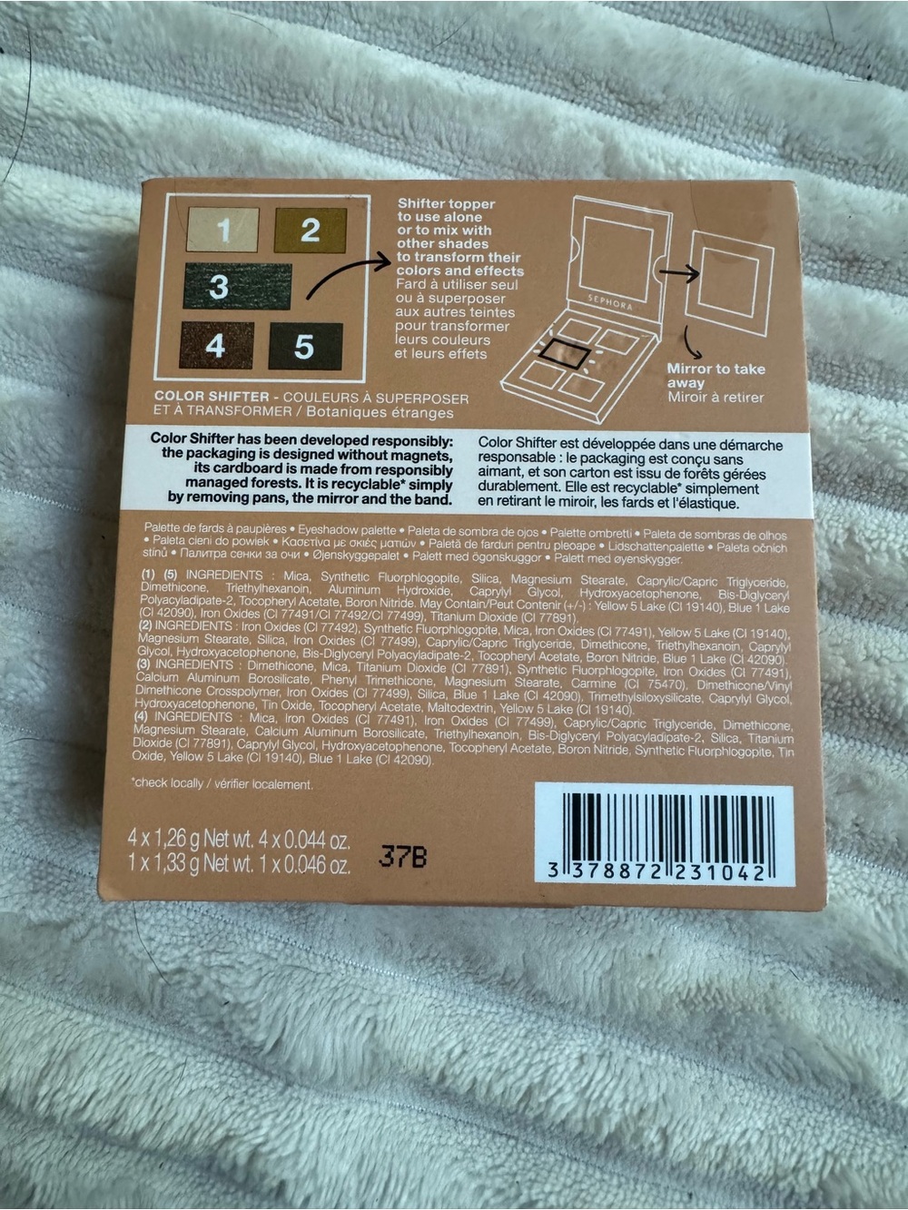 Sephora Collection Mini Color Shifter Strangers Botanicals Eyeshadow Palette - Picture 3 of 3